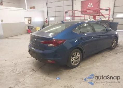 2019 Hyundai Elantra Sel z USA, uszkodzony, nr VIN 5NPD84LF6KH449769